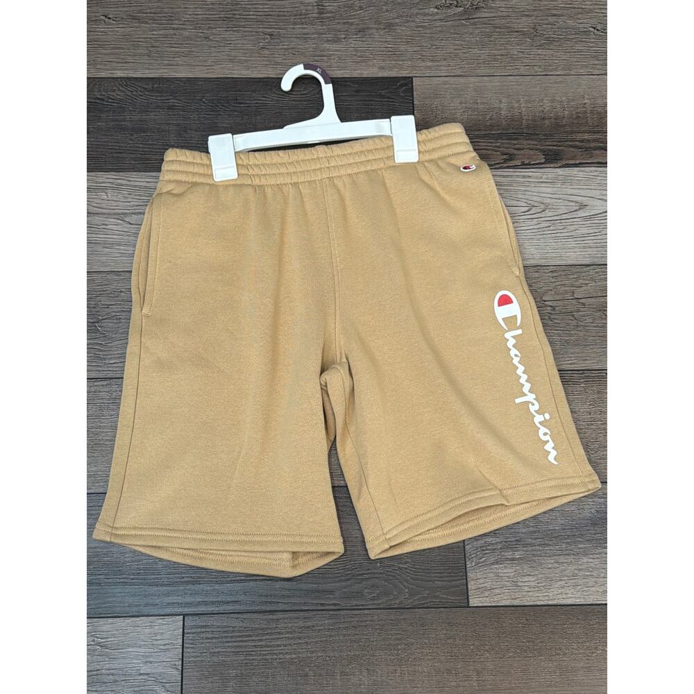 Champion Pull On fleece khaki Shorts Kids Shorts Size XL 18-20 NWT